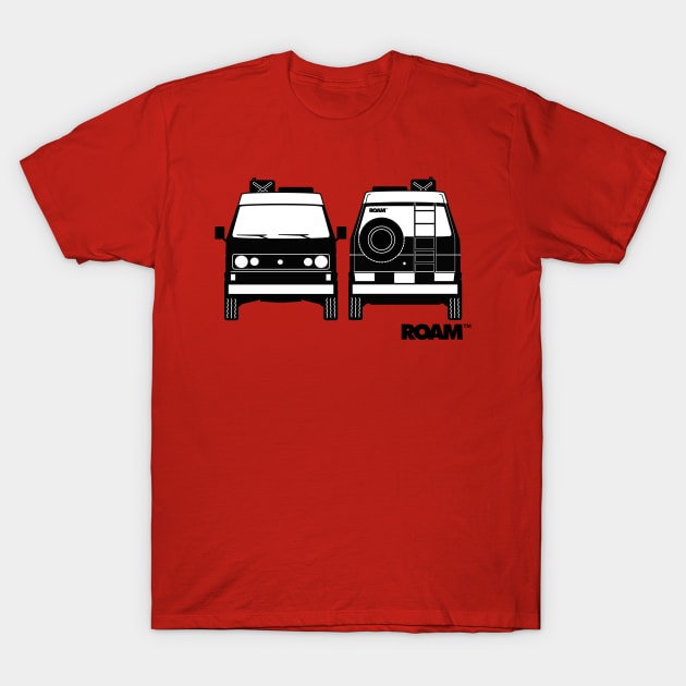 ROAM Syncro 4x4 Dirtbag Motel T-Shirt by jpburdett